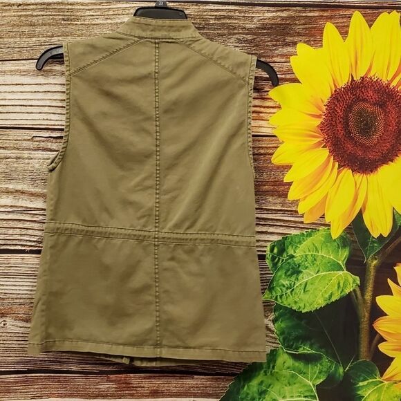 PerāSeĀ armāfatigueāgreenācottonāvestāPre-owned - Picture 2 of 6